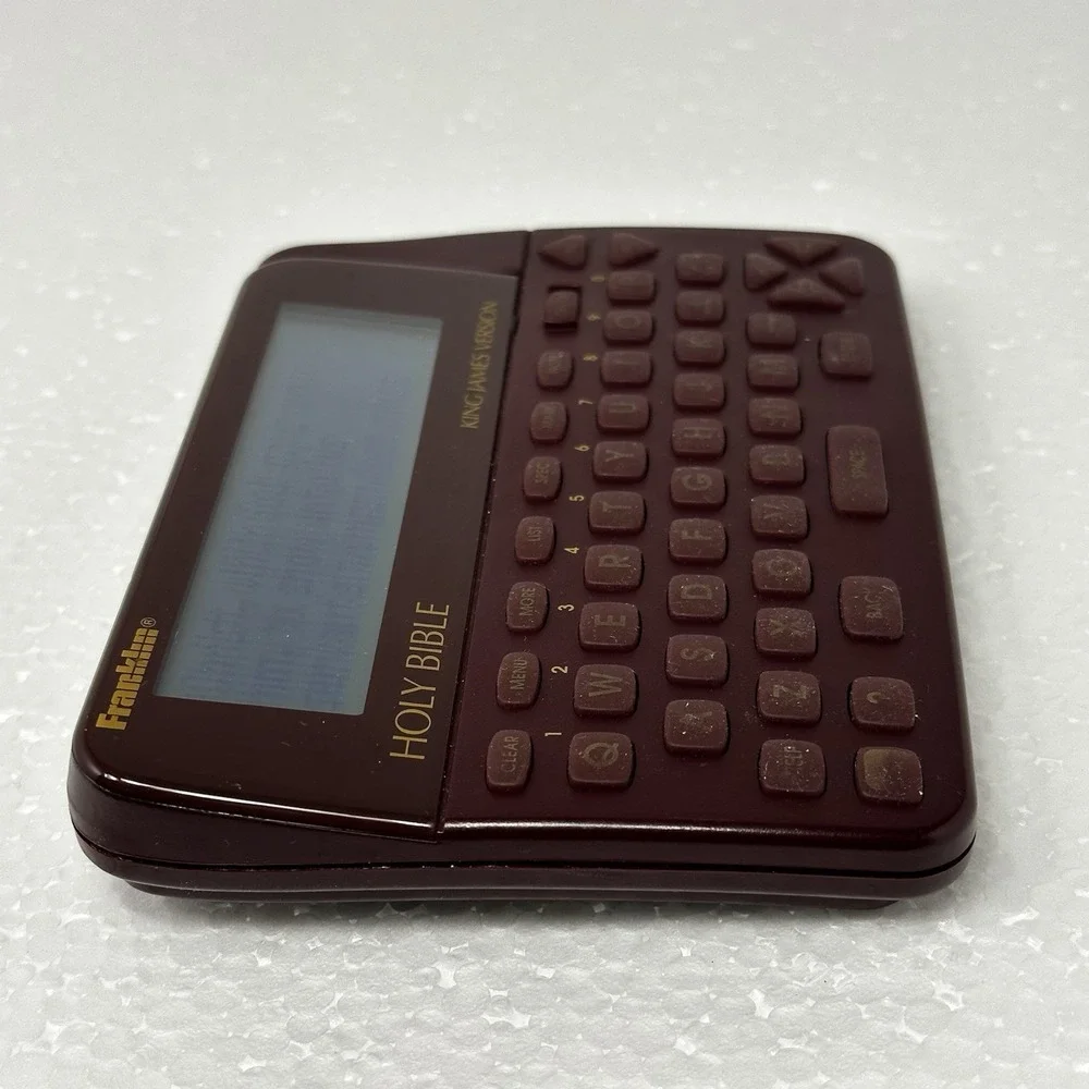 Franklin KJ31 Electronic Holy Bible King James Version Pocket Handheld Organizer